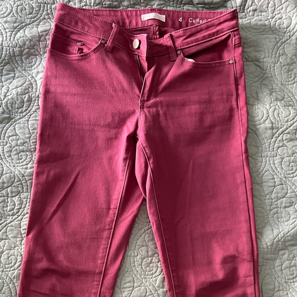 Lauren Conrad Cuffed Skinny Ankle Pants- Size 4 - Picture 1 of 4